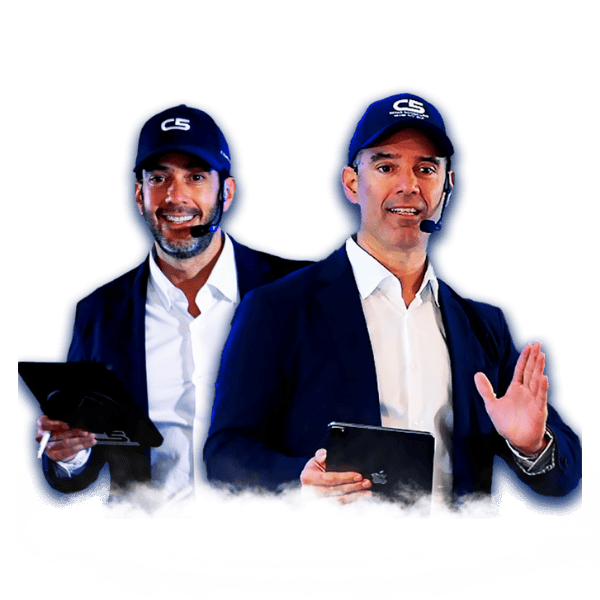 Orlando y Daniel Montiel | Líderes de C5 | Retiro Inmobiliario