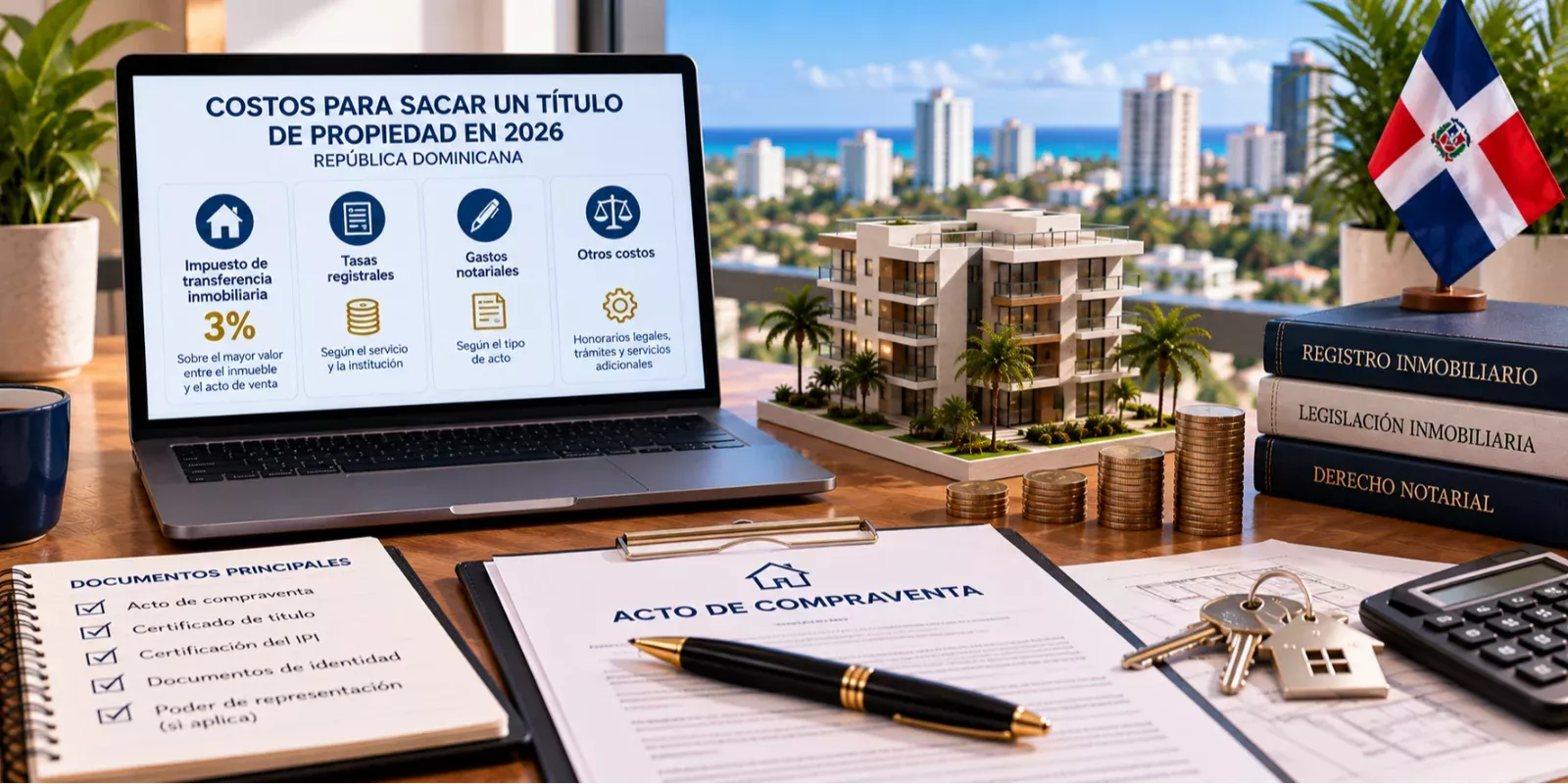 Guía paso a paso sobre el costo de sacar un título de propiedad en República Dominicana en 2026